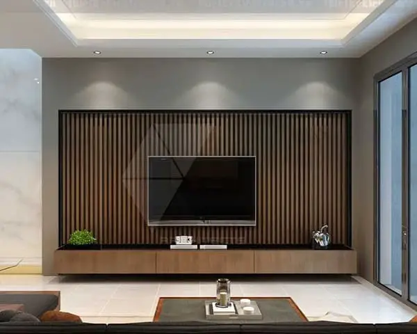 Wood decor plasma TV 12 - 15000 عقار